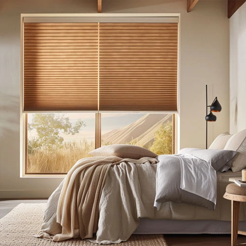 Bedroom Blackout Top Down Shades